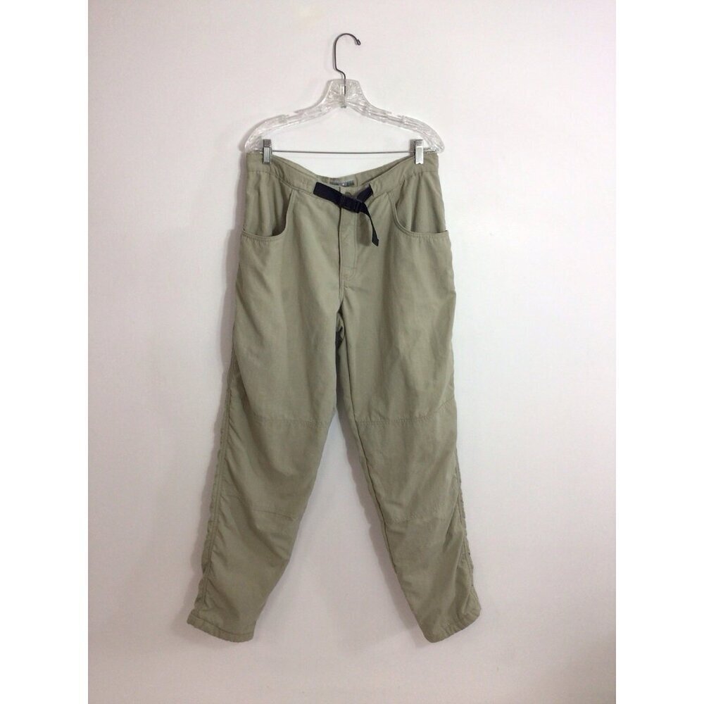 EMS Pants Eastern Mountain Sports Hiking Fleece Lined Made USA Mens Large